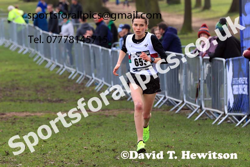 Senior Women, 2024 CAU Inter Counties Cross Country Champs., Wollaton Park, Nottingham. Photo: David T. Hewitson/Sports for All Pics